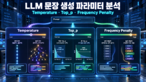 Temperature, Top_p, Frequency Penalty 파라미터가 문장 생성에 미치는 영향 분석 4 llm썸네일