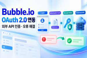Bubble.io OAuth 2.0 연동 방법|외부 API 인증 흐름과 오류 해결 7 Bubble썸네일