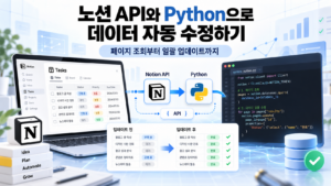 노션 API와 Python으로 데이터 자동 수정하기|페이지 조회부터 일괄 업데이트까지 2 노션썸네일