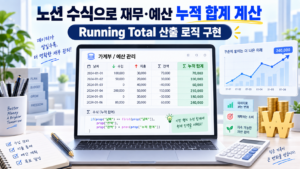 노션 수식을 활용한 재무/예산 데이터의 누적 합계(Running Total) 산출 로직 구현 4 노션썸네일