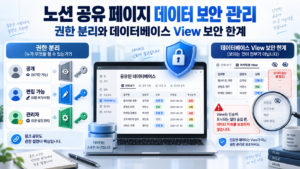 노션 공유 페이지의 데이터 보안 관리: 권한 분리와 데이터베이스 뷰(View) 보안 한계 분석 8 노션썸네일
