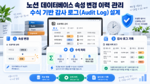 노션 데이터베이스 속성 변경 이력 관리를 위한 수식 기반 감사 로그(Audit Log) 설계 9 노션썸네일